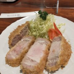 湯島の「蘭亭ぽん多」の特上ロースは白いとんかつで絶品！だったのだけどデザートがね・・・